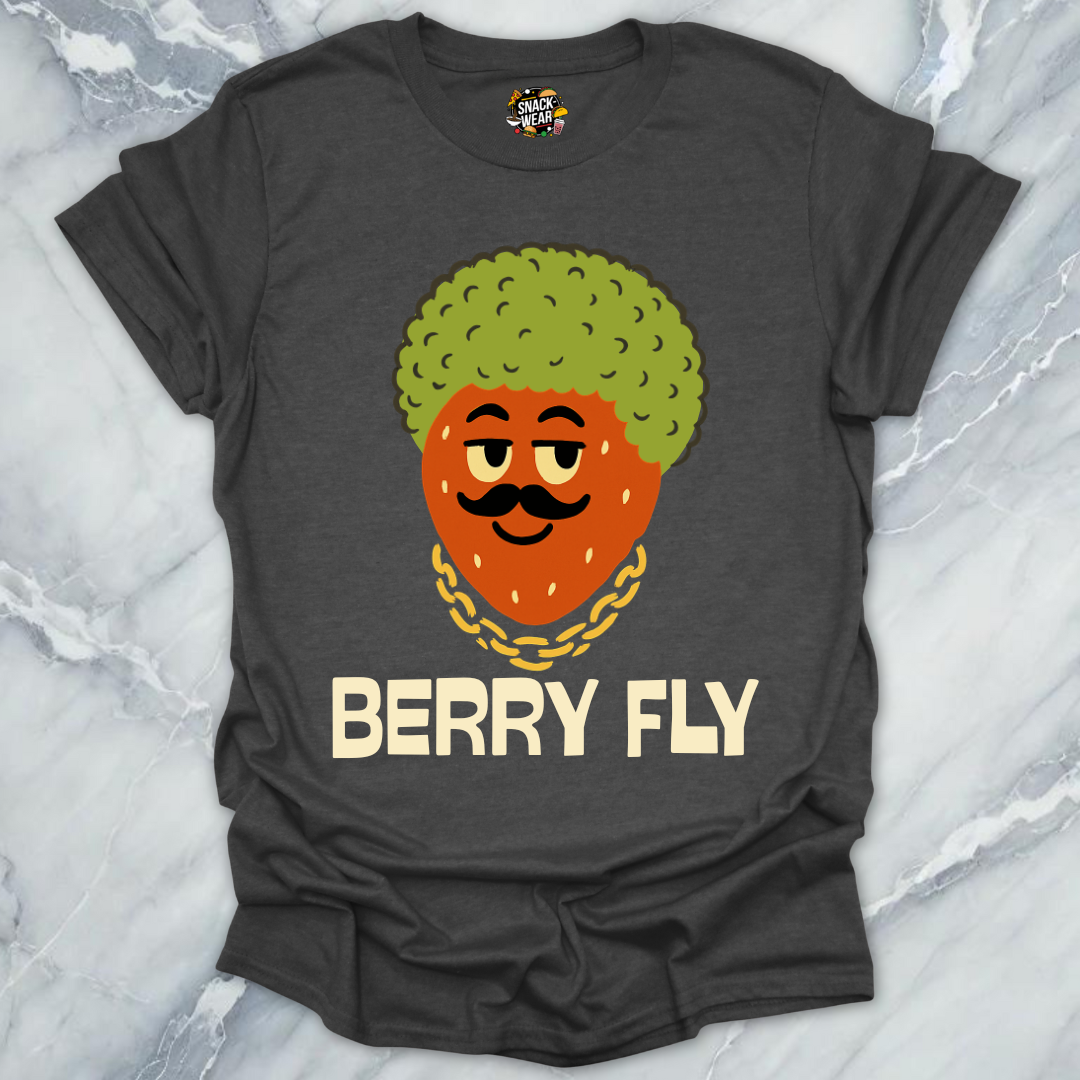 Berry Fly - Cool Strawberry T-Shirt