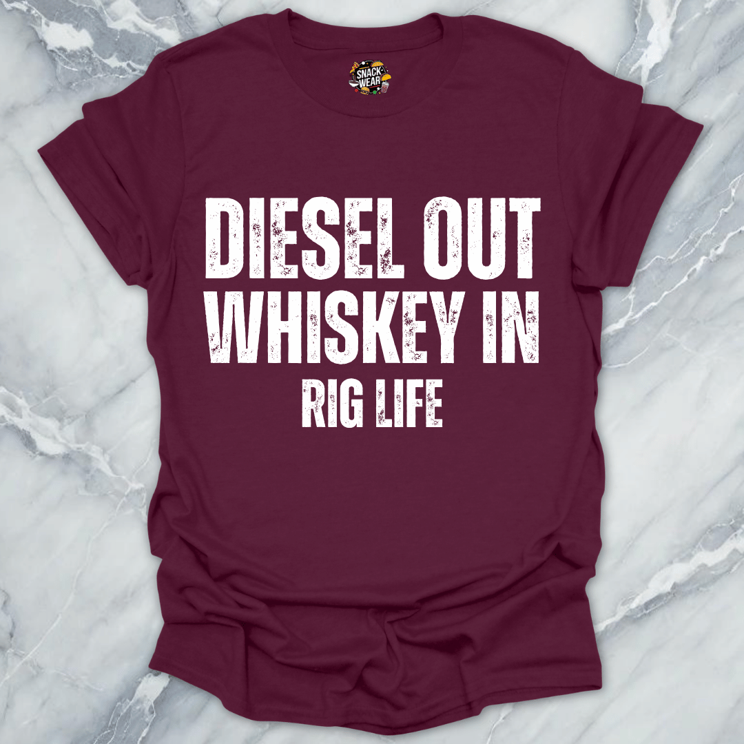 Diesel Out Whiskey In T-Shirt