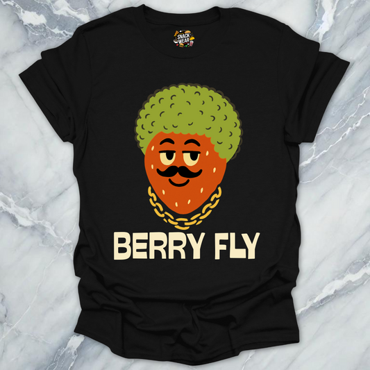Berry Fly - Cool Strawberry T-Shirt