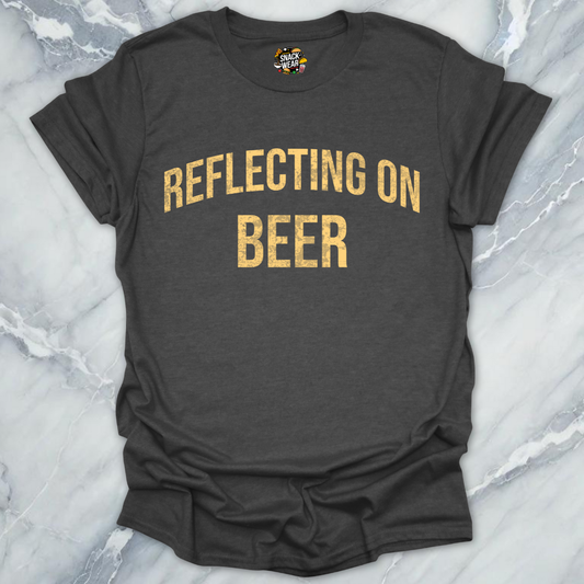 Reflecting on Beer T-Shirt
