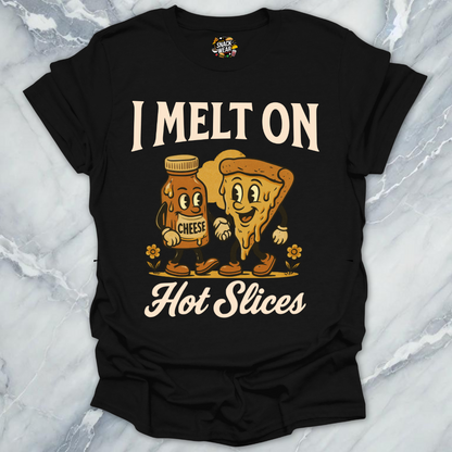 Vintage Cheese Slice Mascots T-Shirt