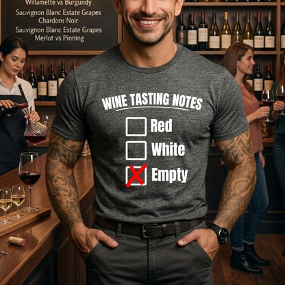Wine Tasting Notes T-Shirt