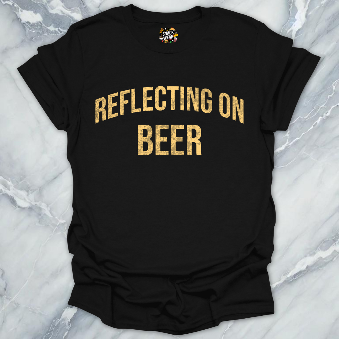 Reflecting on Beer T-Shirt