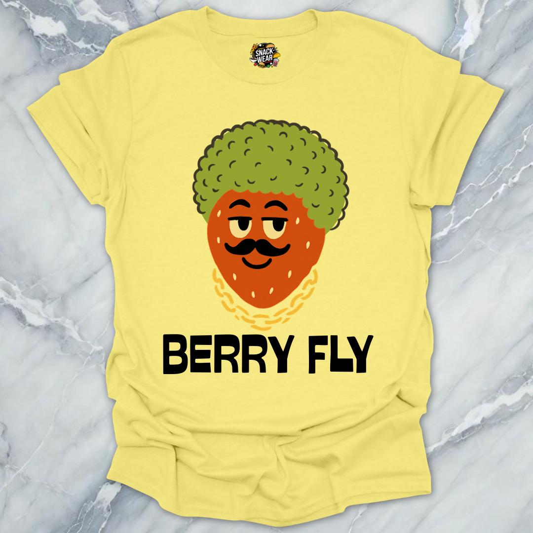 Berry Fly - Cool Strawberry T-Shirt