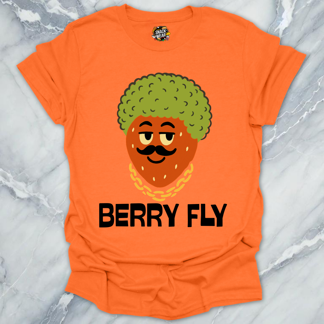 Berry Fly - Cool Strawberry T-Shirt