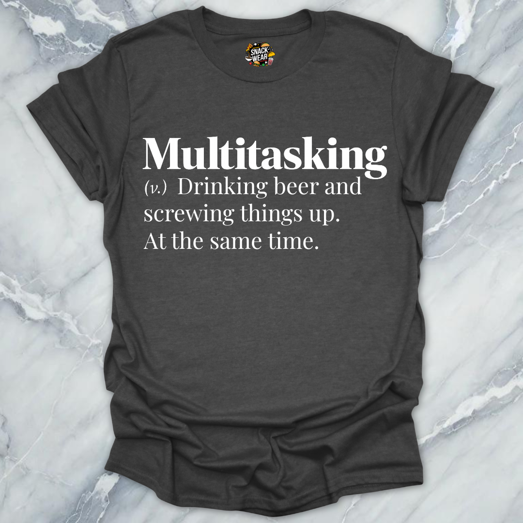 Multitasking Beer Definition T-Shirt