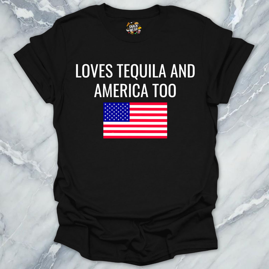 Loves Tequila America T-Shirt