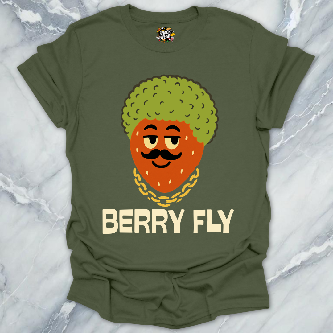 Berry Fly - Cool Strawberry T-Shirt