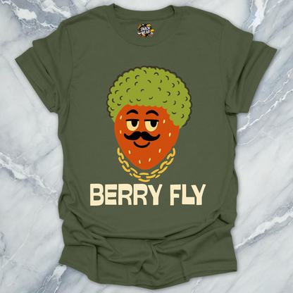 Berry Fly - Cool Strawberry T-Shirt