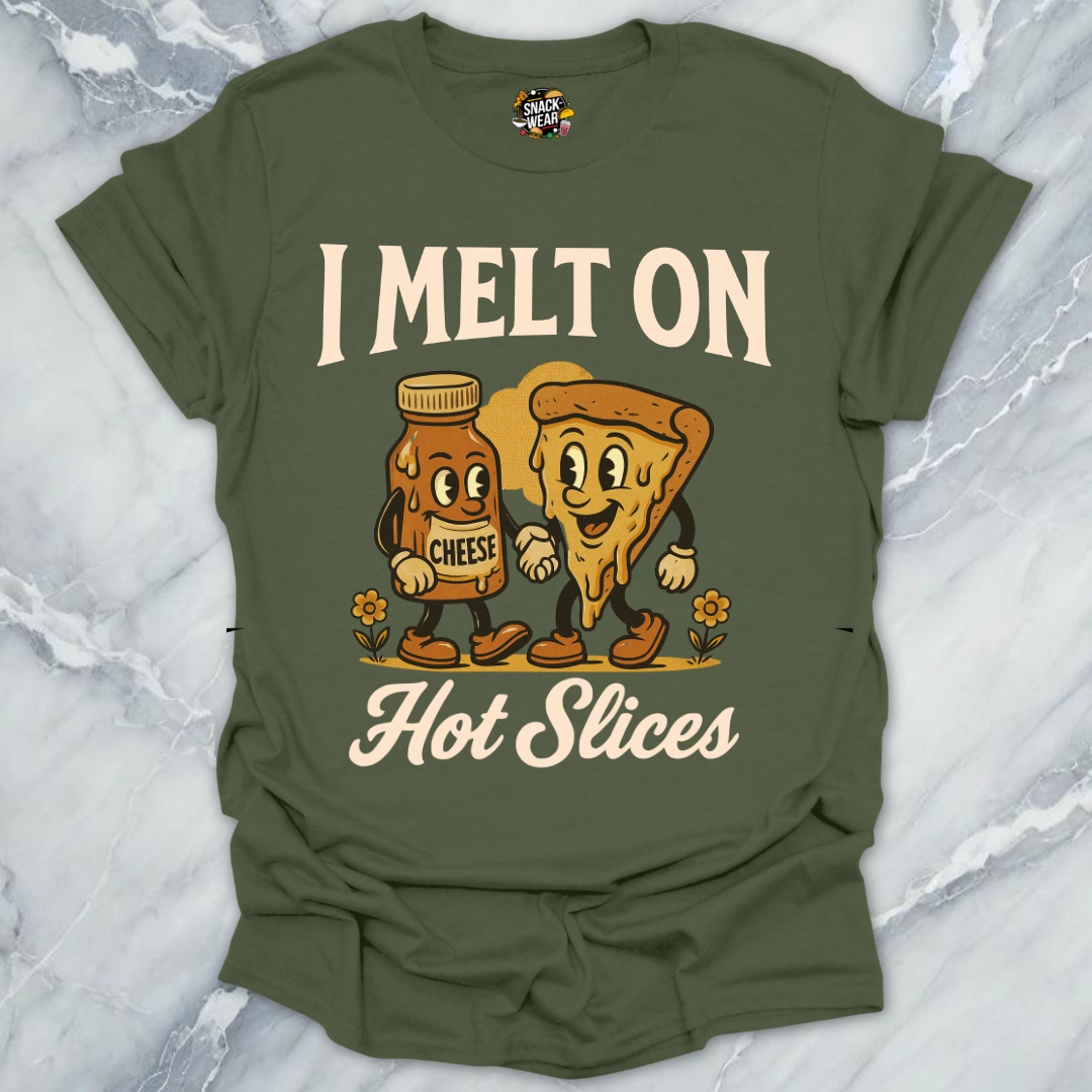 Vintage Cheese Slice Mascots T-Shirt