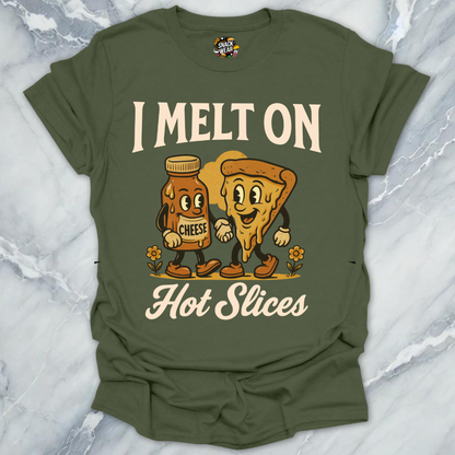 Vintage Cheese Slice Mascots T-Shirt