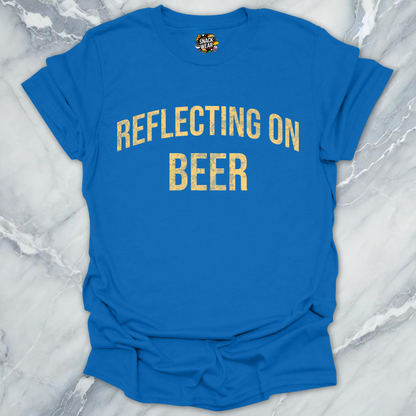 Reflecting on Beer T-Shirt