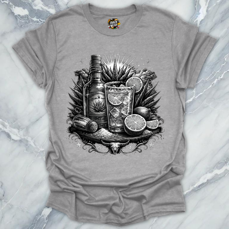 Tequila Ranch Water Art T-Shirt
