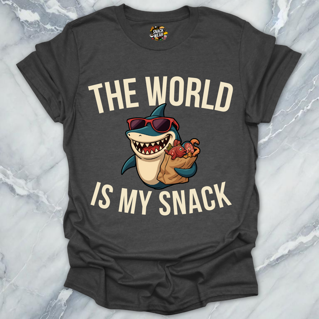 Snack Shark World Tour T-Shirt