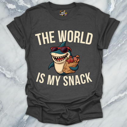 Snack Shark World Tour T-Shirt