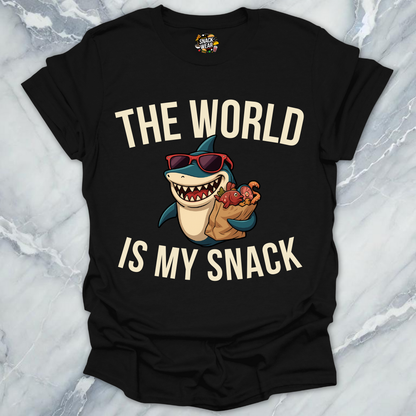 Snack Shark World Tour T-Shirt