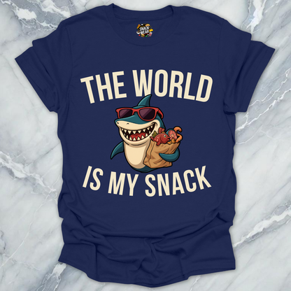 Snack Shark World Tour T-Shirt