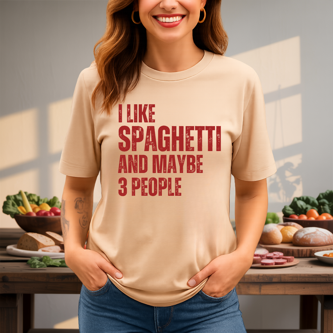 Spaghetti & Few People T-Shirt