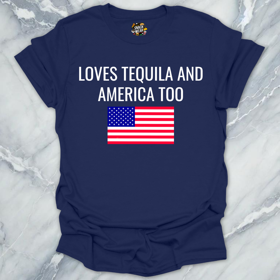 Loves Tequila America T-Shirt