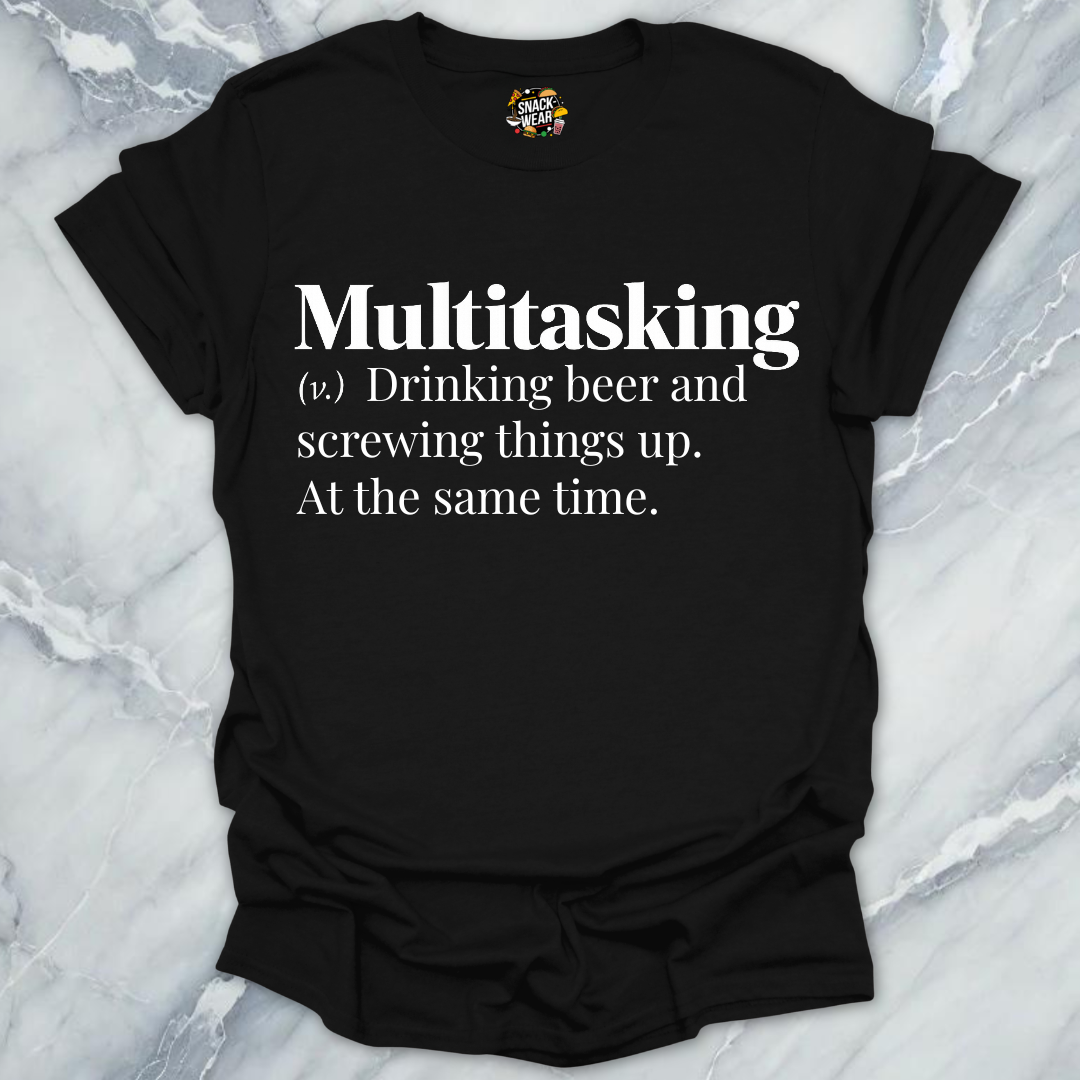 Multitasking Beer Definition T-Shirt