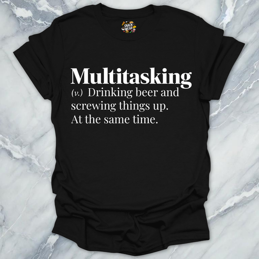 Multitasking Beer Definition T-Shirt