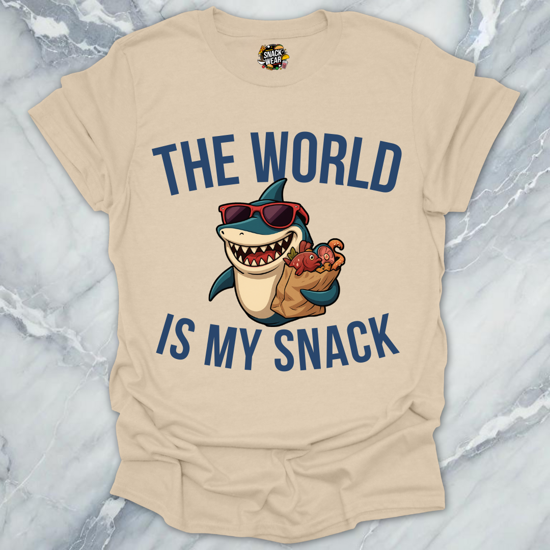 Snack Shark World Tour T-Shirt