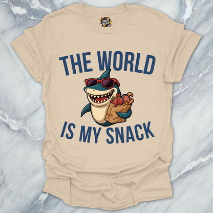 Snack Shark World Tour T-Shirt