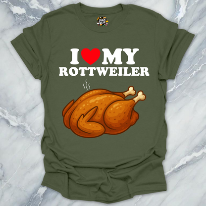 I Love My ROTTWEILER T-Shirt