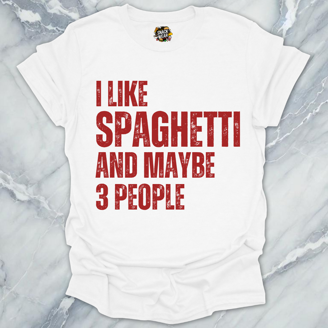Spaghetti & Few People T-Shirt