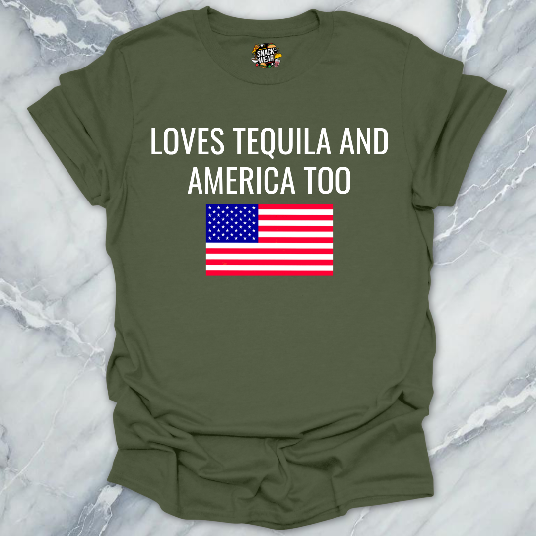 Loves Tequila America T-Shirt