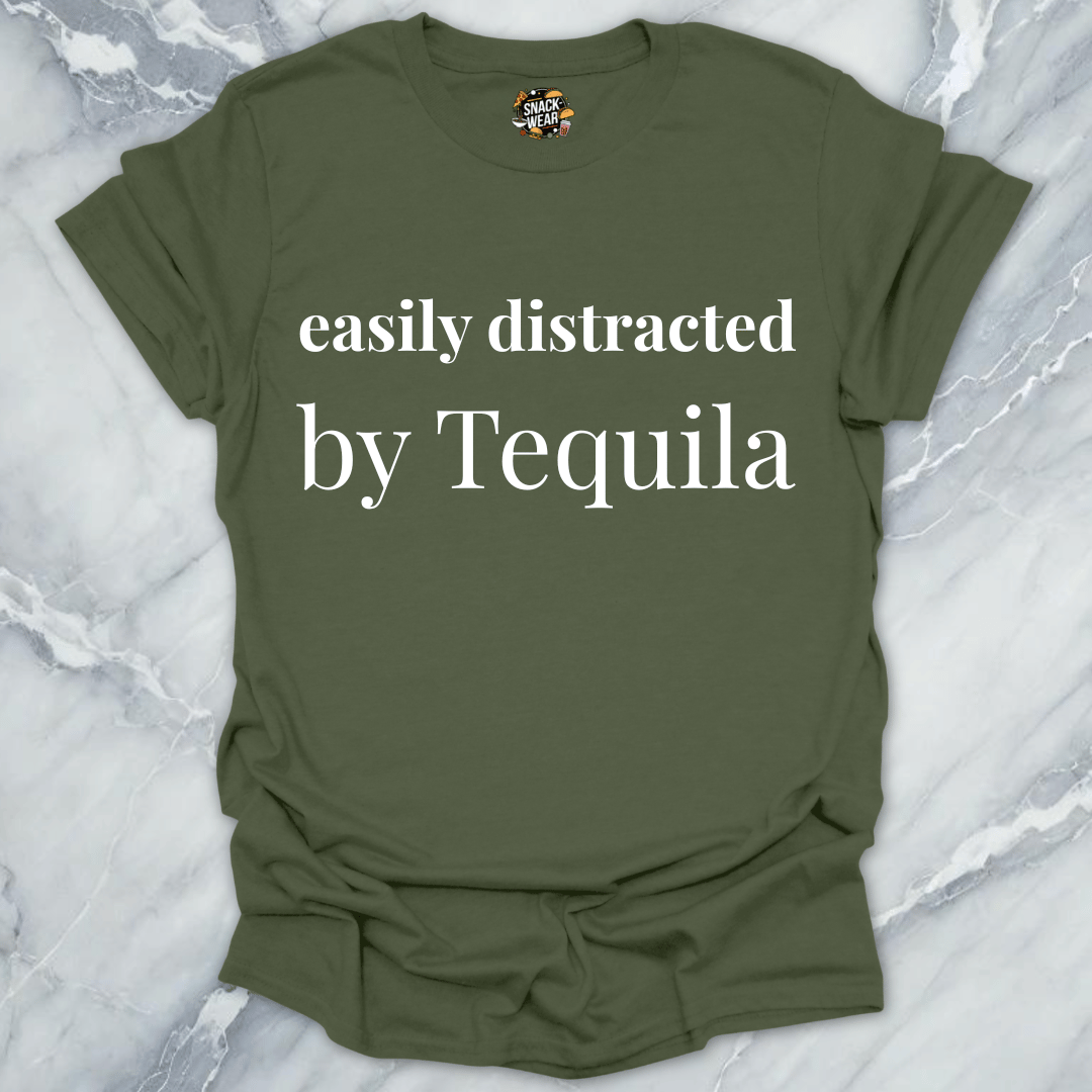 Easily Distracted By Tequila T-Shirt