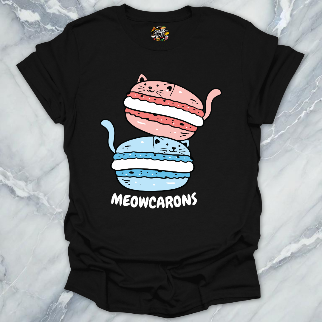 Meowcarons - Macaron Cookie Cat T-Shirt