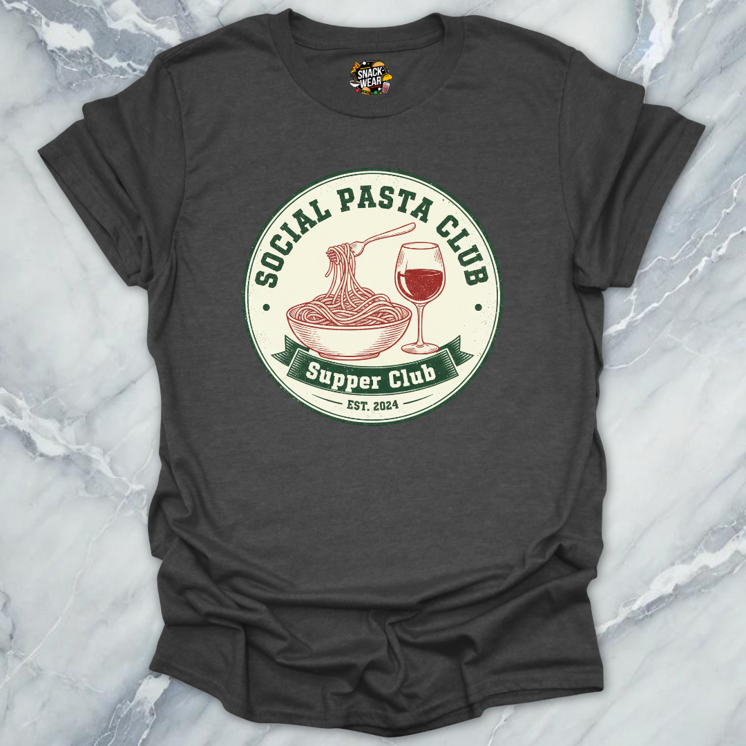 Retro Social Pasta Club T-Shirt