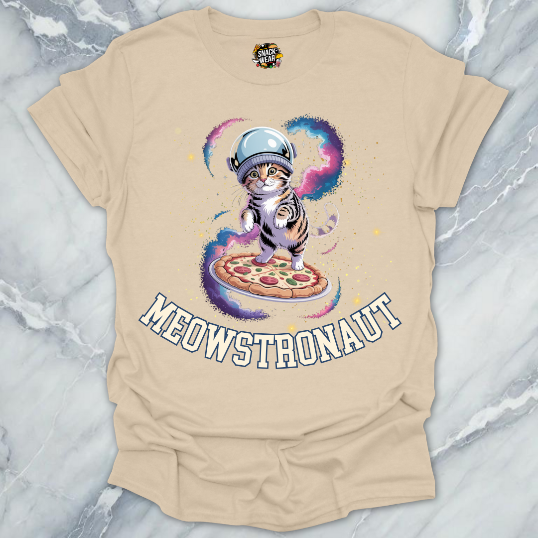 Meowstronaut Pizza Cat T-Shirt