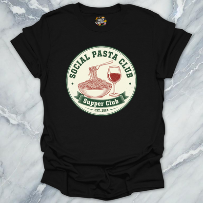 Retro Social Pasta Club T-Shirt