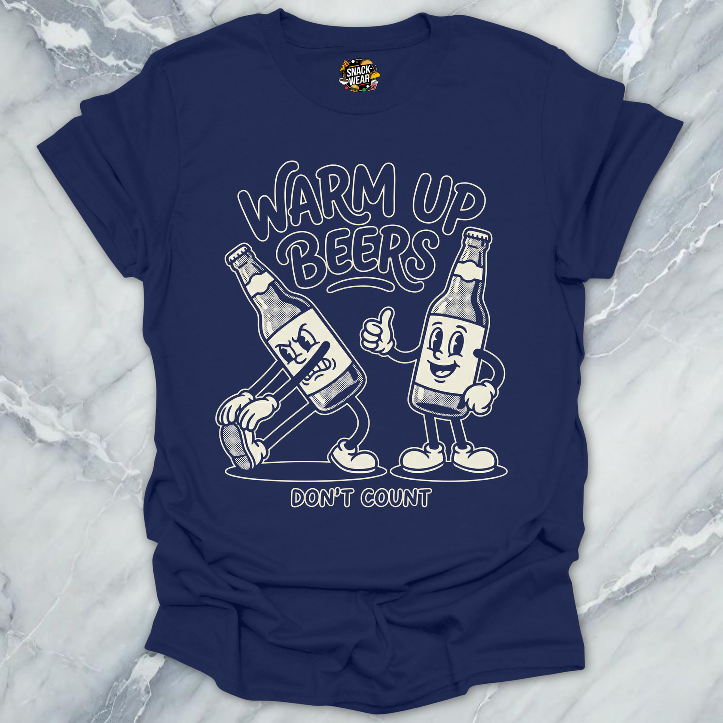 Warm Up Beers Routine T-Shirt