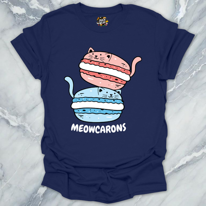 Meowcarons - Macaron Cookie Cat T-Shirt