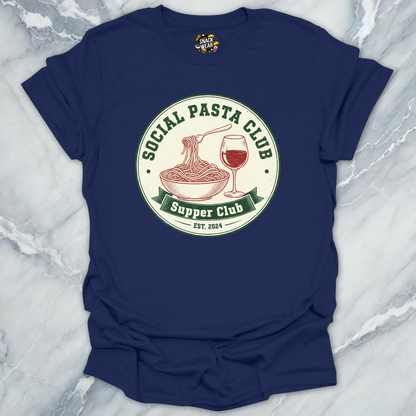 Retro Social Pasta Club T-Shirt