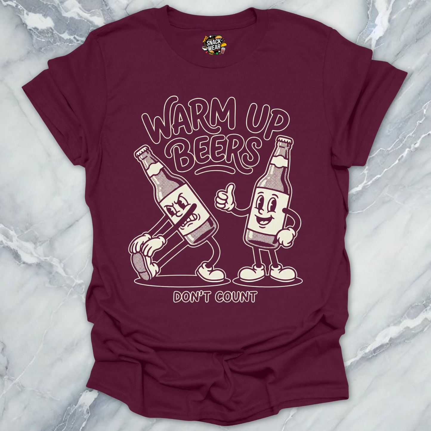 Warm Up Beers Routine T-Shirt