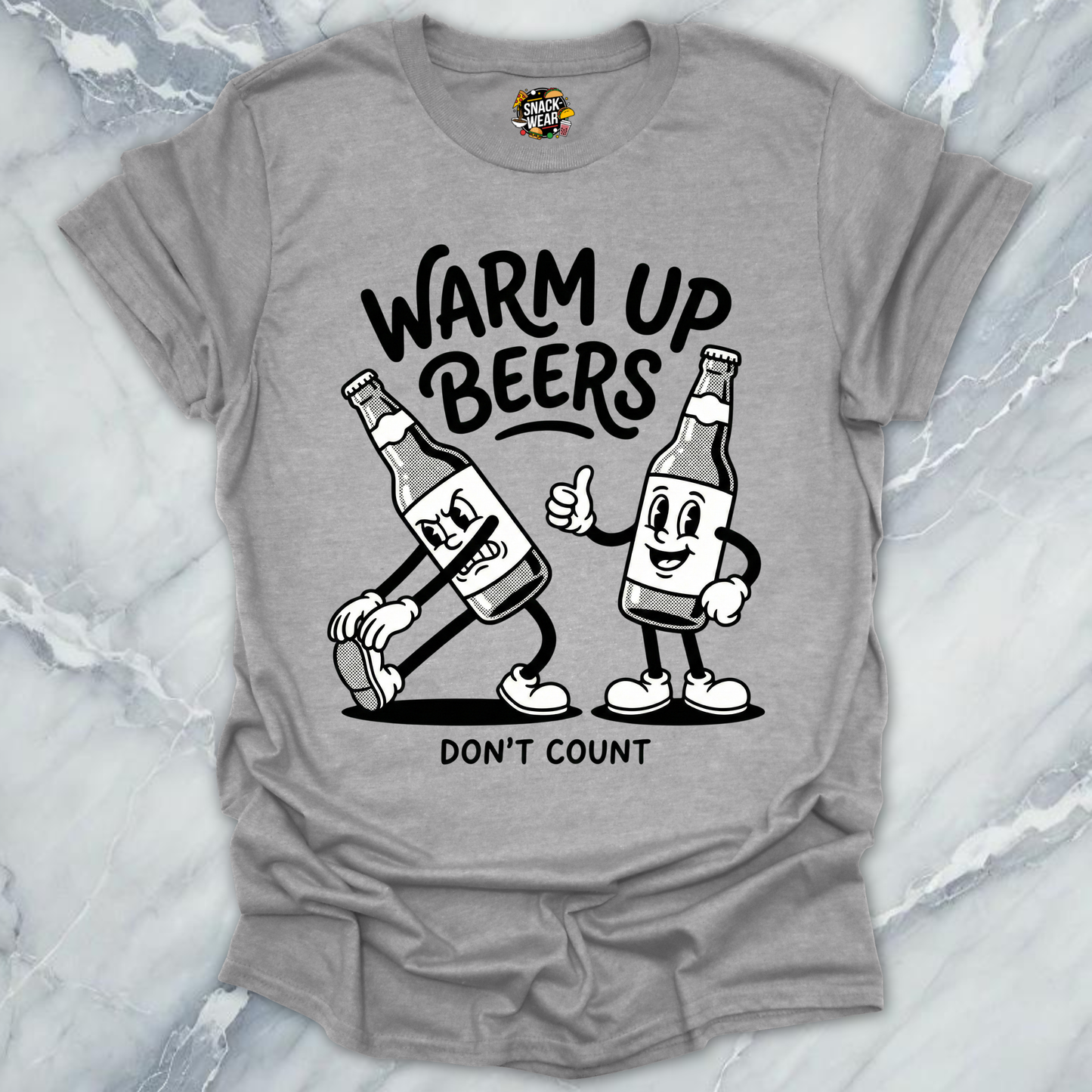Warm Up Beers Routine T-Shirt