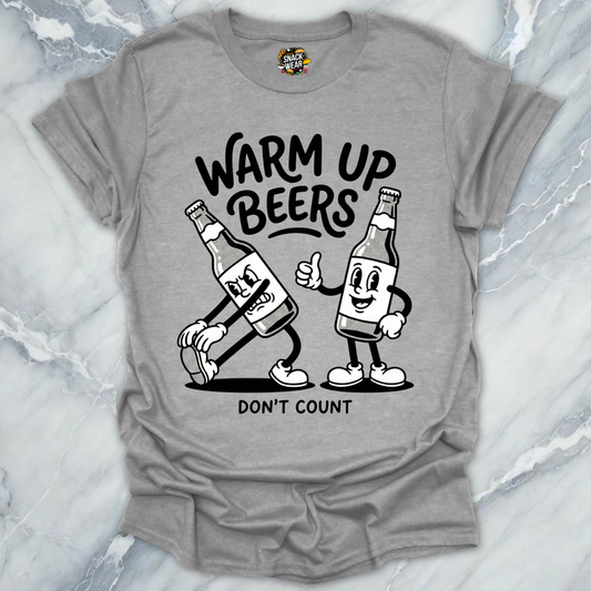 Warm Up Beers Routine T-Shirt