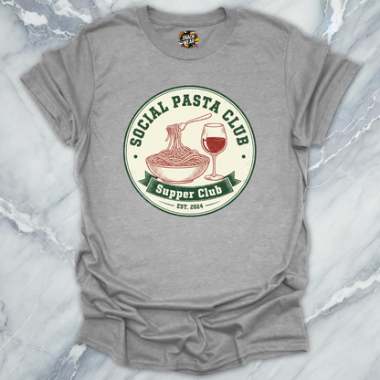 Retro Social Pasta Club T-Shirt