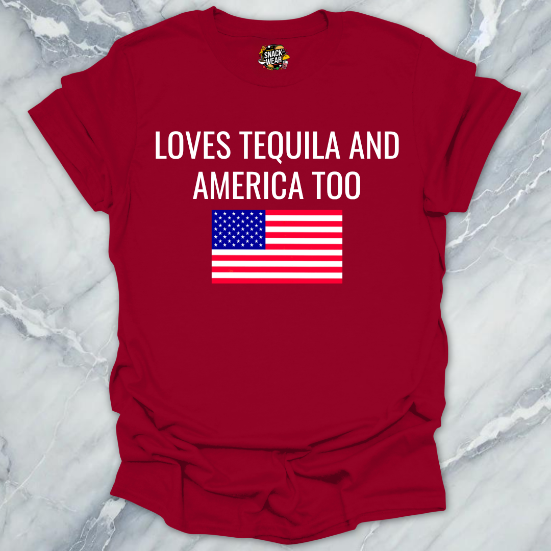Loves Tequila America T-Shirt