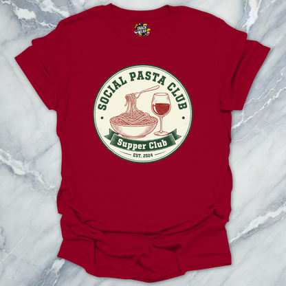 Retro Social Pasta Club T-Shirt