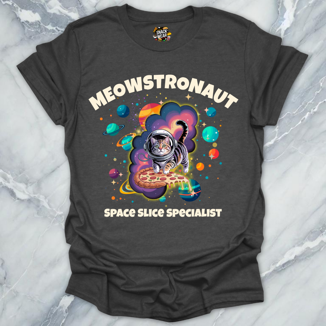 Meowstronaut – Space Slice Specialist T-Shirt