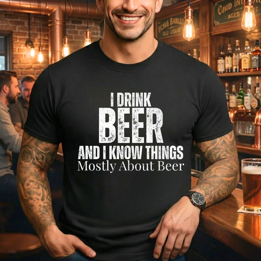 Beer And Know Things T-Shirt