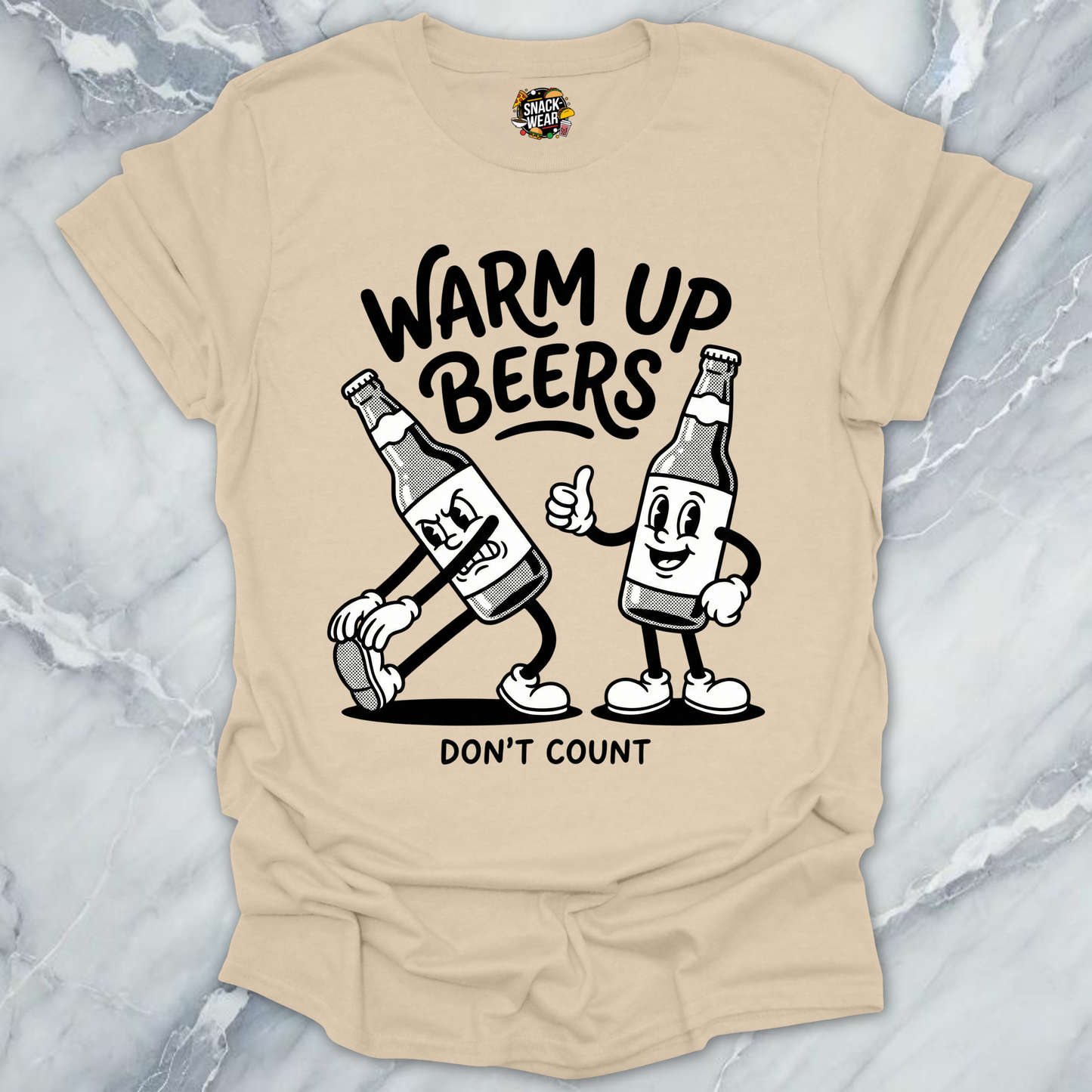 Warm Up Beers Routine T-Shirt