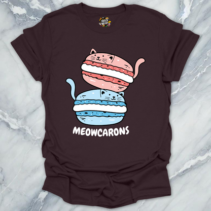 Meowcarons - Macaron Cookie Cat T-Shirt