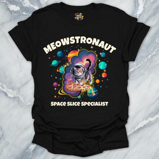 Meowstronaut – Space Slice Specialist T-Shirt