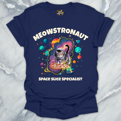 Meowstronaut – Space Slice Specialist T-Shirt